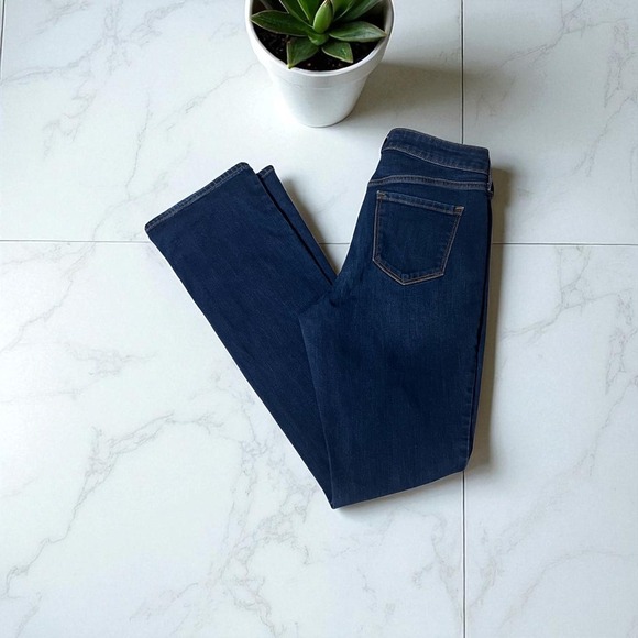 Old Navy Kicker Bootcut Jeans Womens Size 10 Long Dark Wash Denim Pants - Picture 3 of 7